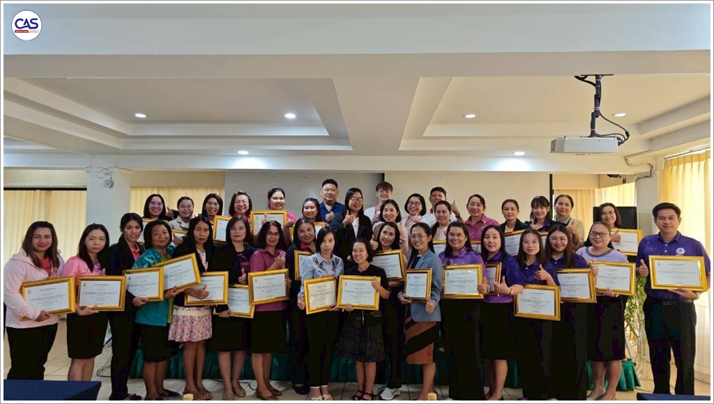 กิจกรรมการนำเสนอผลการใช้สื่อและการประเมินผล ภายใต้โครงการพัฒนาครูเพื่อยกระดับคุณภาพการศึกษาทางด้านภาษาไทย ปีที่ 6