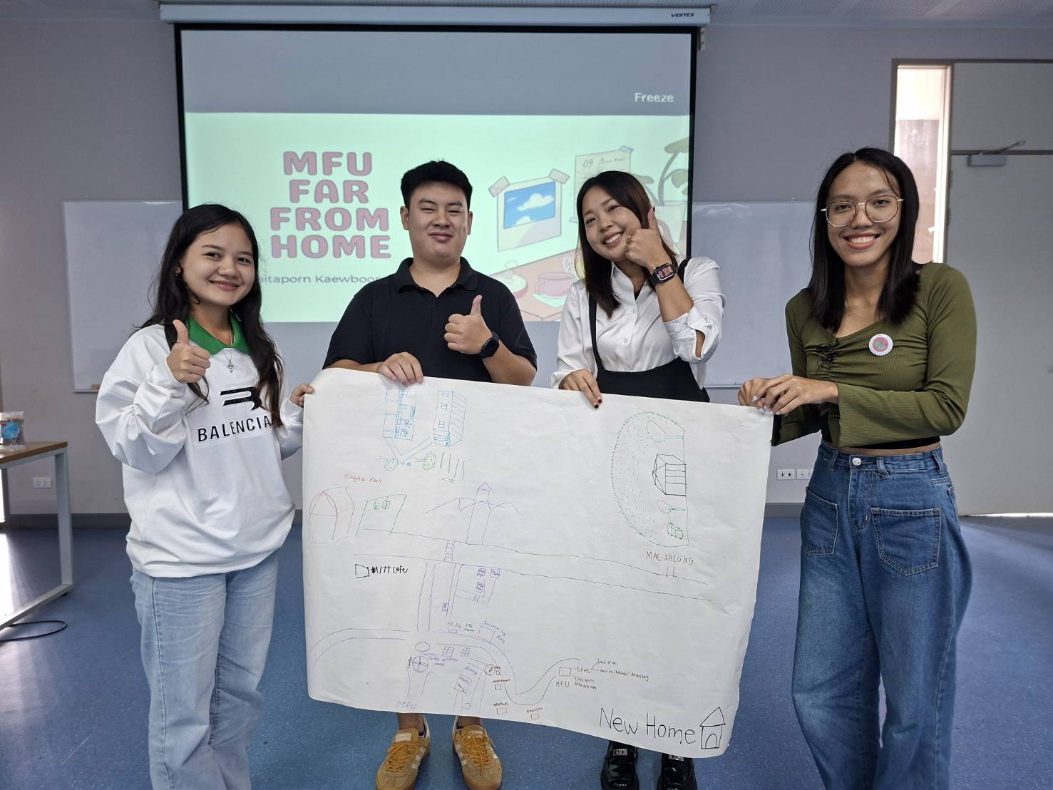 สนง.ให้คำปรึกษาฯ จัดกิจกรรม MFU far from home ฮีลใจนักศึกษาต่างชาติเมื่อต้องอยู่ไกลบ้าน