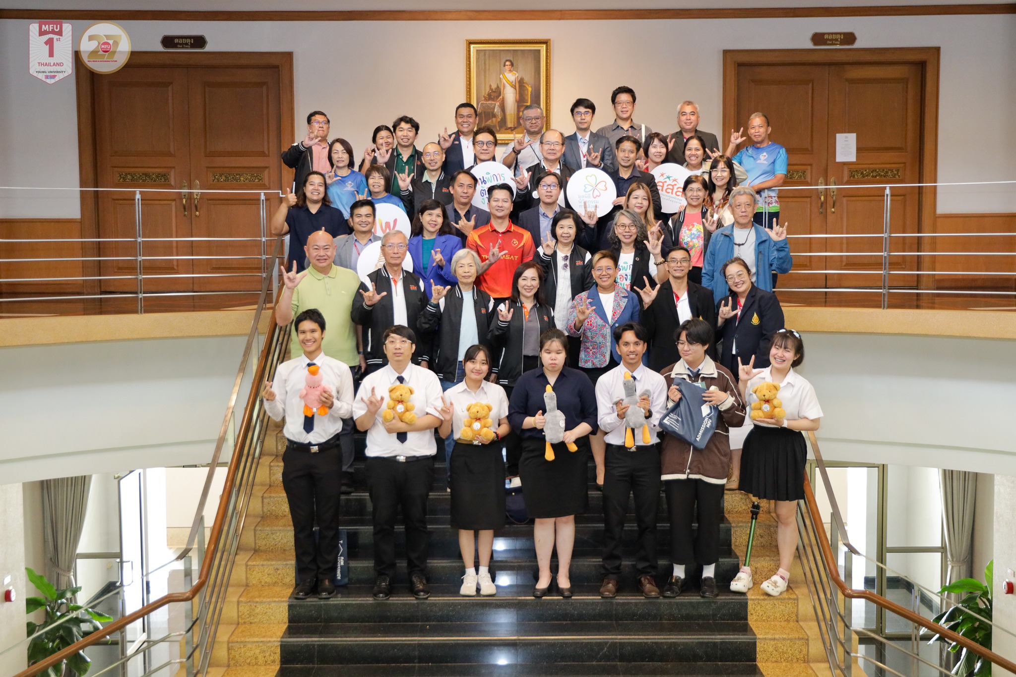 มฟล. ต้อนรับคณะ สสส. ศึกษาดูงานการดำเนินงานของภาคีเครือข่ายขับเคลื่อนงานด้านคุณภาพชีวิตคนพิการ จ.เชียงราย และบทบาทในการเตรียมความพร้อมนักศึกษาและบัณฑิตพิการสู่การทำงานอย่างมีคุณภาพ